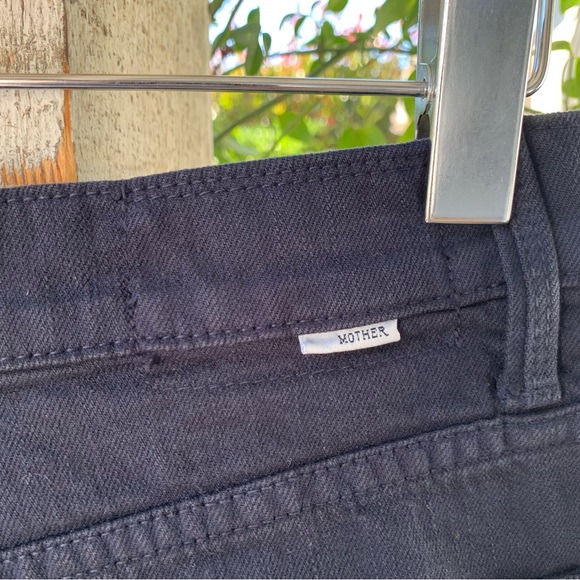 Mother Superior High Waisted Spinner Skimp in Blue Graphite Wide Jeans 29 - Picture 5 of 16